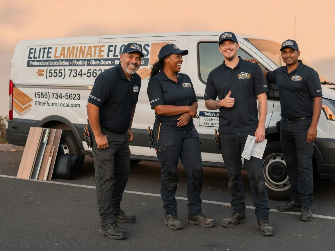 Laminate flooring installation company in Steward, IL